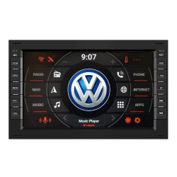 7" VW hranaté univerzálne...